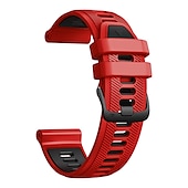 baratos Relógios Garmin-Pulseiras de Relógio para Garmin Fenix 7 Pro 6 5 Plus Epix Pro 47mm Approach S70 47mm S62 S60 Forerunner 955 255 945 745 Instinct 2 Marq Descent Quatix 22mm Silicone Substituição Alça 22mm Ajustável