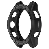 baratos Capa Smartwatch-Caixa de relógio Compatível com Garmin Fenix 7 Pro / Fenix 7S Pro / Fenix 7X Pro / Epix Pro 51mm / Epix Pro 42mm Áspero Á Prova-de-Pó Cobertura Completa do Pára-choques TPU Assista Cobertura