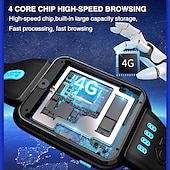 Χαμηλού Κόστους Smartwatch-696 W5PRO Εξυπνο ρολόι 1.83 inch τηλέφωνο έξυπνο ρολόι για παιδιά Bluetooth 4G Βηματόμετρο Υπενθύμιση Κλήσης Ξυπνητήρι Συμβατό με Android iOS παιδιά GPS Κλήσεις Hands-Free Φωτογραφική μηχανή IP 67