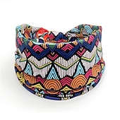abordables Accessoires de coiffure-Bandes de cheveux pour femmes, motifs imprimés africains, large bord, nouage élastique, bandeaux de sport, de yoga, couvre-chef pour femmes, accessoires pour cheveux