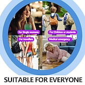 cheap Security Sensors &amp; Alarms-Personal Safety Alarm, 130dB High-frequency Alarm With LED Light For Women Elderly, Suitable For Outdoor Survival And Emergency