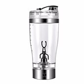 cheap Kitchen Appliances-Portable USB Rechargeable Protein Shaker Bottle Electric Mixer Cup