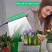 זול נורות גידול צמחים-גידול אור usb phytolamp לצמחים ספקטרום מלא ניתן לעמעום 4/8/12 שעות טיימר fitolamp אורות בית פרח שתיל פנס פיטו