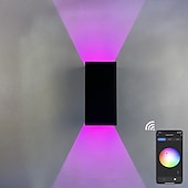 abordables luces de pared al aire libre-Iluminación para pared exterior Metal Luz de pared IP65 85-265V