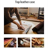 cheap iPhone Cases-Phone Case For iPhone 16 15 14 Pro Max Plus 13 12 Pro Max Back Cover Magnetic Adsorption with Stand Holder Magnetic Full Body Protective Retro TPU PU Leather