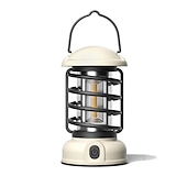 tanie Światła kempingowe-frogued lampa kempingowa przenośna lampa retro przełącznik obrotowy światła USB ładowanie namiot kempingowy lampa podróżna vintage oświetlenie zewnętrzne