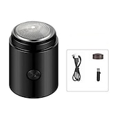 cheap Shaving &amp; Hair Removal-Mini Electric Travel Shaver for Men Pocket Size Rechargeable Portable Painless Cordless Trimmer Knive Face Beard Razor