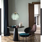 cheap Island Lights-LED Pendant Lights Green Glass Pendant Lighting for Kitchen Island Kitchen Lights Ceiling 1 Pack 110-240V