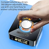cheap Bluetooth Gadgets-Bluetooth Receiver Transmitter LED BT 5.0 Stereo AUX 3.5mm Jack RCA Handsfree Call TF U-Disk TV Car Kit Wireless Audio Adapter