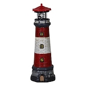 baratos Refletores Externos-Farol vintage para jardim ao ar livre, à prova d'água, resina solar, decoração, pátio, luz de paisagem, projeção de luz, ponto de luz