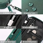 abordables Porte-cartes et étuis-Portefeuille de passeport de voyage porte-passeport familial organisateur de documents de voyage accessoires de voyage sac à documents porte-cartes