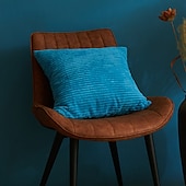 economico Tendenze cuscini-cuscini decorativi cuscini più belli velluto a coste tinta unita semplice senza anima strisce di mais fodera per cuscino fodera per cuscino multicolore