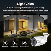 baratos Câmaras de Rede IP de Interior-Câmera de segurança analógica de 2mp hd 1080p câmera de vigilância com visão noturna interna à prova de intempéries para sistema de vigilância por vídeo doméstico