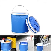 economico Organizer e portaoggetti per auto-Starfire 9/11l secchio pieghevole portatile multifunzionale con borsa per autolavaggio esterno zaino da pesca campeggio escursionismo strumento di pulizia