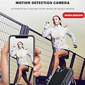 お買い得  屋内IPネットワークカメラ-1080p hd ビデオレコーダーミニ隠しカメラクリップ ir ナイトカムバッククリップボディ dv rdv dvr ビデオ監視ビデオカメラループ録画