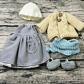 cheap Doll Clothing &amp; Accessories Sets-Waldorf Doll Change Clothes Material Bag Personality Set Waldorf Handmade Muppet Doll