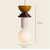 economico Luci Isola cucina-lampada a sospensione a led lampada a sospensione in legno semplice caffetteria ristorante bar lampada a sospensione plafoniera in metallo per camera da letto camera per bambini 110-240v