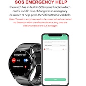 abordables Montres connectées-imosi f320 laser physiothérapie glycémie montre de santé intelligente fitness montre de course bluetooth surveillance de la température podomètre compatible avec android ios femmes hommes ip67 étanche