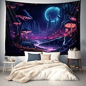 Χαμηλού Κόστους Trippy Tapestries-trippy μανιτάρι ψυχεδελική κρεμαστή ταπετσαρία τοίχου τέχνη μεγάλη ταπετσαρία τοιχογραφία διακόσμηση φωτογραφία σκηνικό κουβέρτα κουρτίνα σπίτι υπνοδωμάτιο διακόσμηση σαλονιού