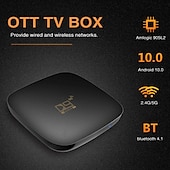رخيصةأون تي في بوكس-أندرويد 10.0 D9 أملوجيك S905 2GB 2GB