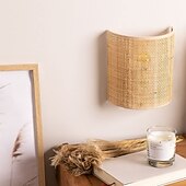 abordables Apliques de pared-Interior Vintage Estilo nórdico Lámparas de pared para interiores Dormitorio Habitación de Niños Gel de Sílice Luz de pared 110-120V 220-240V 7 W