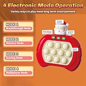 رخيصةأون للأطفال-هدايا عيد الميلاد لأحفاد الأولاد والبنات، لعبة التحكم في اللعبة السريعة، ألعاب فديديت، لعبة الفقاعات المحمولة، لعبة حسية تضيء