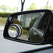 お買い得  車体の装飾＆保護用具-2 個車のバックミラー反転ラインストーン小さな丸いミラー補助 360 度死角ウルトラ HD 反射ミラー