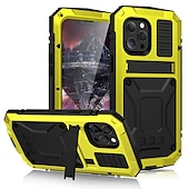 abordables Carcasas iPhone-teléfono Funda Para iPhone 16 Pro Max Plus iPhone 15 Pro Max iPhone 14 13 12 11 Pro Max Plus Mini Impermeable Funda de Cuerpo Entero Armadura Protección de grado militar con película de vidrio de