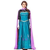 preiswerte Damenkostüme-Alice in Wonderland Prinzessin Peach Rote Königin Kleid Cosplay Kostüm Erwachsene Damen Cosplay Leistung Party Halloween Karneval Maskerade Einfaches Karnevalskostüm