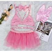 ieftine Costume Sexy -Costum Cosplay tutu Set Sutien Fata iepuraș Costum sexy Adulți Pentru femei Carnaval Mascaradă Mardi Gras Petrecere Halloween Performanță Îmbrăcați-vă