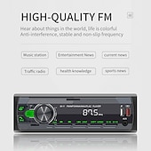 お買い得  カー・マルチメディア・プレーヤー-カーラジオ 1 din Bluetooth 自動車サウンド mp3 プレーヤー fm マルチレーザーオートステレオ自動車ラジオマルチメディアステレオ