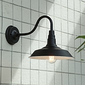 economico applique da esterno-lampada da parete personalità americana nostalgia retrò applique da parete per esterni corridoio corridoio balcone lampada da parete impermeabile patio in ferro battuto 110-240v