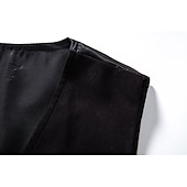 ieftine Blazere și veste-Epocă Anii 1920 Γιλέκο Vestă Gatsby Domn Nași de Căsătorie Croi Slim Bărbați Mascaradă Nuntă Invitat la nunta Petrecere / Seara Adulți Vestă