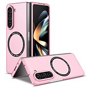 cheap Samsung Cases-Phone Case For Samsung Galaxy Z Fold 7 Z Fold 6 Z Fold 5 Z Fold 4 Z Fold 3 Back Cover With Magsafe Support Wireless Charging Shockproof PC