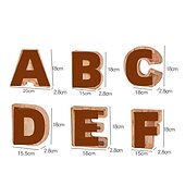 economico I regali-salvadanaio in legno fai da te per ragazzi e ragazze lettere salvadanaio in legno salvadanaio, salvadanaio in legno regalo per compleanno bambini, regalo di Natale