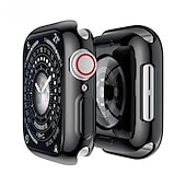 Χαμηλού Κόστους Smartwatch Θήκη-Συμβατό με Apple Watch Series 8 7 45mm / Series 8 7 41mm / Series 6 5 4 SE 44mm / Series 6 5 4 SE 40mm / Series 3 2 1 42mm All Around Protective Ανθεκτική σε πτώσεις TPU Παρακολουθήστε Κάλυμμα