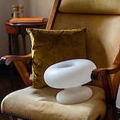 cheap Bedside Lamp-Creative Design Donut Atmosphere Lamp Plug- in Control Use Table Lamp Modern Night Lamp for Bedside Bedroom Or Warm Decoration