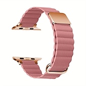 رخيصةأون عصابات Apple Watch-متوافق مع Apple Watchband 38 مم 40 مم 41 مم 42 مم 44 مم 45 مم 49 مم مشبك معدني نساء رجال جلد استبدال حزام الساعة إلى iwatch Ultra 2 Series 9 8 7 SE 6 5 4 3 2 1