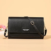 levne Tašky přes rameno-dámská crossbody peněženka s blokováním RFID – taška přes rameno z umělé kůže s mnoha kapsami pro cestování, nakupování a každodenní použití