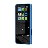 رخيصةأون مشغل MP3-Q8 مع مشغل MP3 بلوتوث 5.0 شاشة لمس كاملة 1.8 بوصة 4 جيجابايت 8 جيجابايت 16 جيجابايت 32 جيجابايت مشغل موسيقى MP4 مع مكبر صوت مدمج ومسجل راديو FM