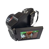 baratos Câmaras, Fotografia &amp; Vídeo-câmera digital selfie com tela flip câmera de vídeo com zoom digital câmera compacta para vlogs