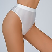 levne pole dancewear-Taneční kostýmy Exotické taneční oblečení tanec u tyče Spodní prádlo Čistá Barva Dámské Výkon Trénink Vysoký Polyester