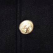 זול מעיל טרנץ' לגברים-בגדי ריקוד גברים מעיל חורף אַדֶרֶת בלשית משרד קריירה לבוש יומיומי חורף פוליאסטר שמור על חום הגוף עמיד הלבשה עליונה ביגוד אופנתי חימומים אחיד כיס דש חזה יחיד