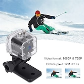abordables Caméras IP d&#039;intérieur-Mini caméra d&#039;action infrarouge portable hd 1080p, caméscope étanche pour la sécurité à domicile, enregistrement de sports de plein air