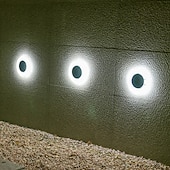 preiswerte Landschaftslichter-Solar-Untergrundleuchte, 28 LEDs, wasserdicht, für den Außenbereich, Rasenleuchte, Deckleuchte, in den Boden eingelassene Solar-Terrassenlampe, LED-Garten, Hof, Rasen, Gehweg, Dekor, Solar-Wandleuchte