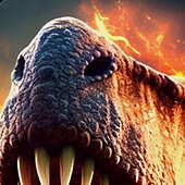 billiga Pojkens 3D-djur-Pojkar 3D Dinosaurie Raglan ärmskjorta Långärmad 3D-tryck Höst Vinter Sport Mode Streetwear Barn 3-12 år Rund hals Utomhus Ledigt Dagligen Normal