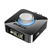 cheap Bluetooth Gadgets-Bluetooth Receiver Transmitter LED BT 5.0 Stereo AUX 3.5mm Jack RCA Handsfree Call TF U-Disk TV Car Kit Wireless Audio Adapter