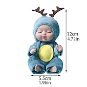abordables favor de fiesta-adorable muñeca bebé durmiente: regalo perfecto para niñas con simulación de renacimiento &amp; ¡Accesorios relajantes! regalos de navidad/halloween