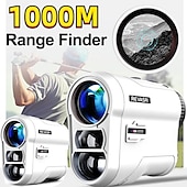 cheap Rangefinders &amp; Telescopes-Golf Rangefinder With Slope And Pin Lock Vibration External Slope Switch For Golf Tournament Legal Rangefinders With Rechargeable Battery 1000YDS Laser Range Finder