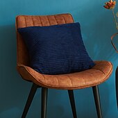 economico Tendenze cuscini-cuscini decorativi cuscini più belli velluto a coste tinta unita semplice senza anima strisce di mais fodera per cuscino fodera per cuscino multicolore